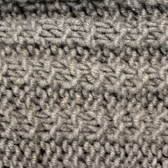 Crochet Knit Vest Sweater Cardigan Open Front Green One Size Cozy Grandmacore - Picture 8 of 8